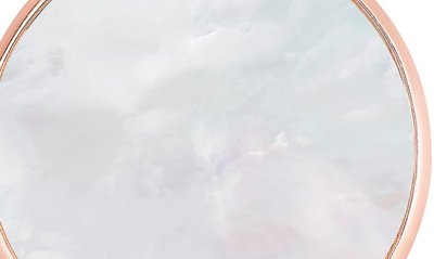 Lily Nily Kids' Mother-of-pearl Pendant Necklace In Rose Gold