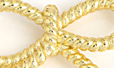 Lily Nily Kids' Bow Twist Frontal Necklace In Gold