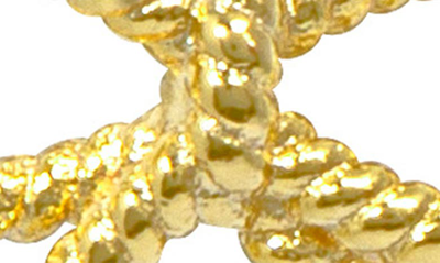 Lily Nily Kids' Bow Twist Stud Earrings In Gold
