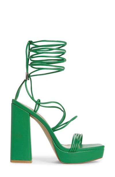 women's manzie ankle tie platform dress sandals