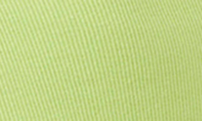 Shop French Connection Rasha Cutout Detail Body-con Stretch Cotton Dress In Sharp Green