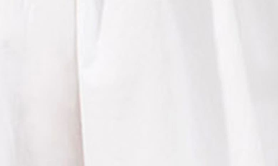 Shop French Connection Isla Organic Cotton Poplin Minidress In Linen White