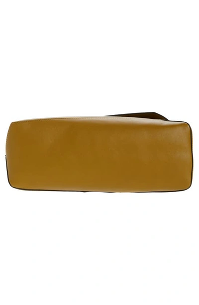 Shop Loewe Puzzle Leather Hobo Bag In Ochre 8110
