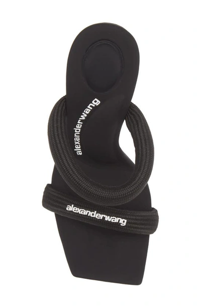 Alexander Wang 105mm Julie Tubular Sandals In Black