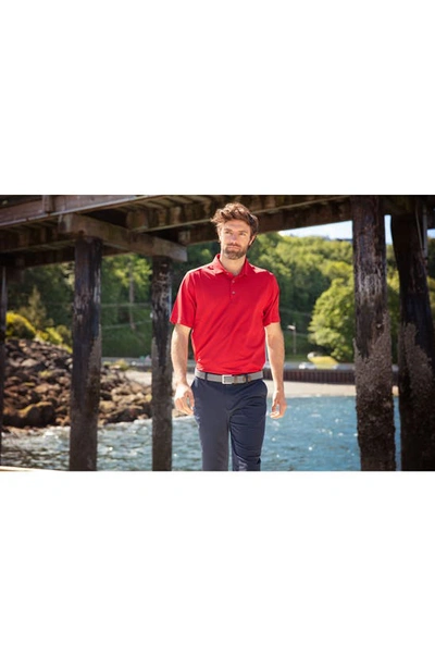 Shop Cutter & Buck Virtue Eco Piqué Recycled Blend Polo In Red