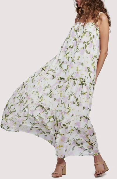 Shop Lost + Wander Sweet Pea Floral Maxi Dress In Lavender Floral