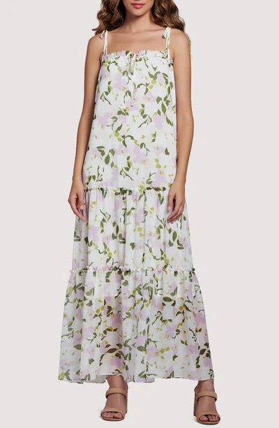 Shop Lost + Wander Sweet Pea Floral Maxi Dress In Lavender Floral
