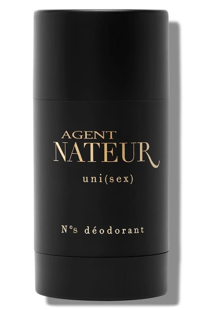 Shop Agent Nateur Unisex Nºs Deodorant In Black