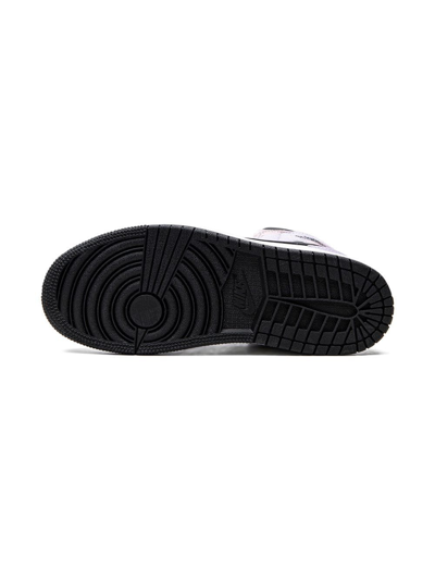 Shop Jordan Air  1 Mid Se "tie-dye" Sneakers In Black
