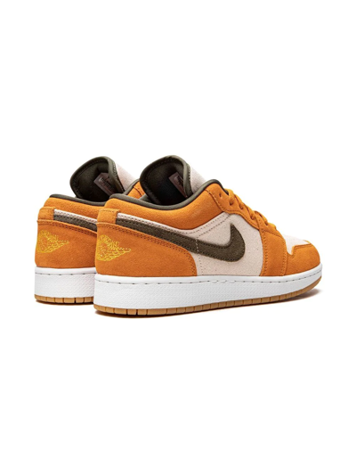 Shop Jordan Air  1 Low Se "light Curry" Sneakers In Orange
