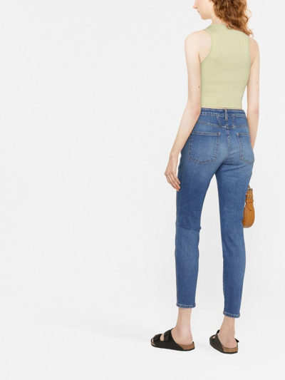 Shop Closed Pusher Skinny Jeans In Blue