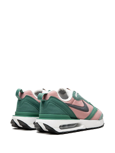 Nike Air Max Dawn Nn Sneakers In Rust Pink And Jade Green In Pink