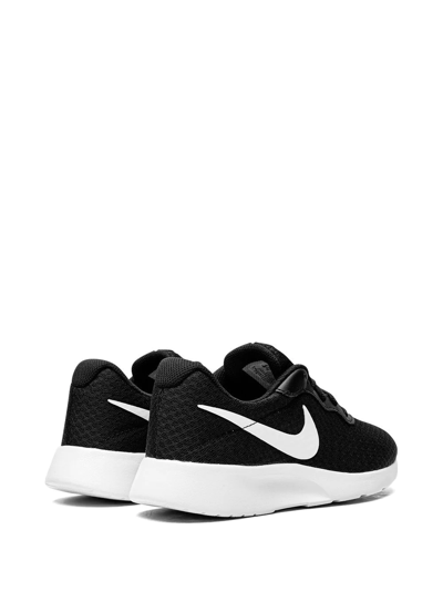 Shop Nike Tanjun Low-top Sneakers In Black