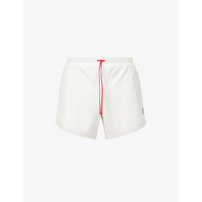 Shop District Vision Spino Relaxed-fit Stretch-jersey Shorts In Limestone