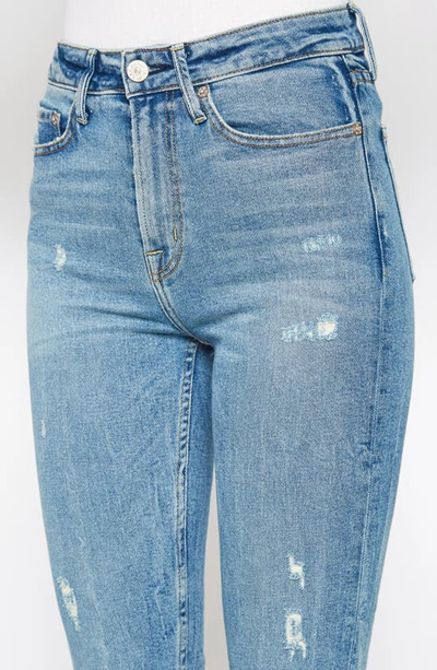 Noend Eve High Waist Slim Straight Leg Jeans In Memphis
