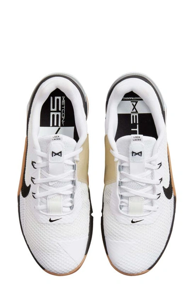 Nike Metcon 7 Training Shoes In White,gum Medium Brown,particle Grey,black  | ModeSens