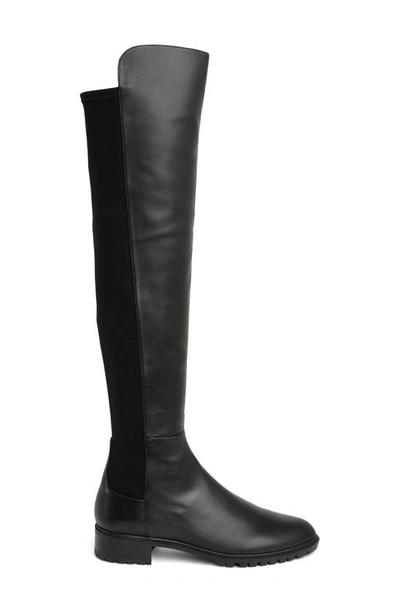 Stuart Weitzman City Over-the-knee Boot In Black