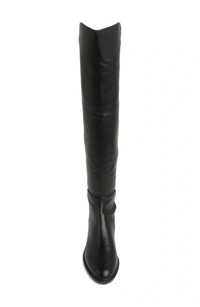 Stuart Weitzman City Over-the-knee Boot In Black