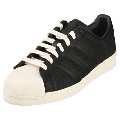 Pre-owned Adidas Originals Adidas Superstar 82 Herren Black White Sneaker Klassisch - 42 Eu