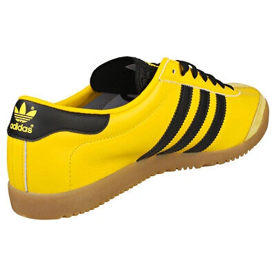 Pre-owned Adidas Originals Adidas Kopenhagen Herren Yellow Black Sneaker Beilaufig