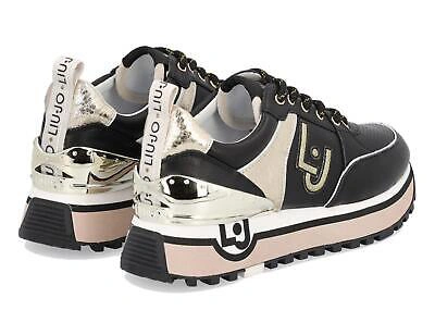 Pre-owned Liu •jo Sneakers Liu Jo Maxi Wonder 20 Ba2055 Px1000 Damenschuhe In Krakelee