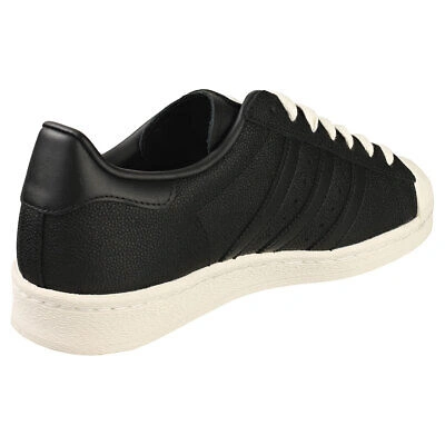 Pre-owned Adidas Originals Adidas Superstar 82 Herren Black White Sneaker Klassisch - 43 1/3 Eu