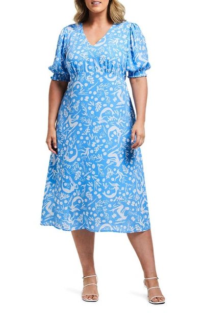 Shop Estelle Oceania Dress In Print