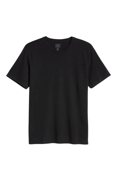 Shop 14th & Union 14th And Union Short Sleeve Interlock T-shirt In Black