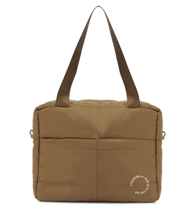 Shop Liewood Baby Menza Changing Bag In Oat
