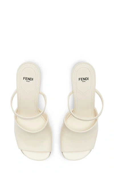 Shop Fendi First F Heel Sandal In Connecticut