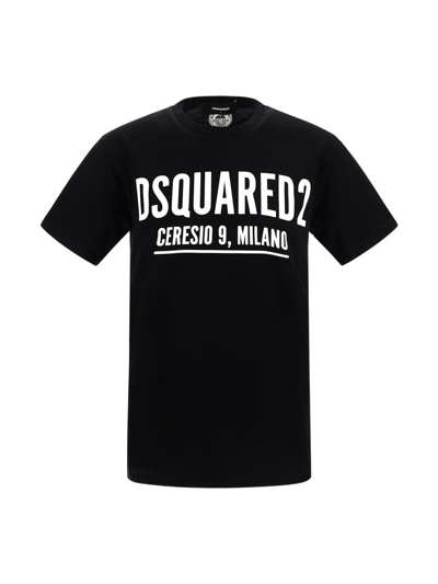 Shop Dsquared2 Ceresio 9 T-shirt In Black