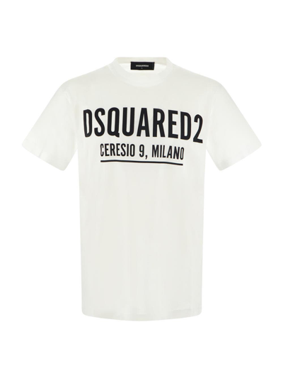 Shop Dsquared2 "ceresio 9" T-shirt In White