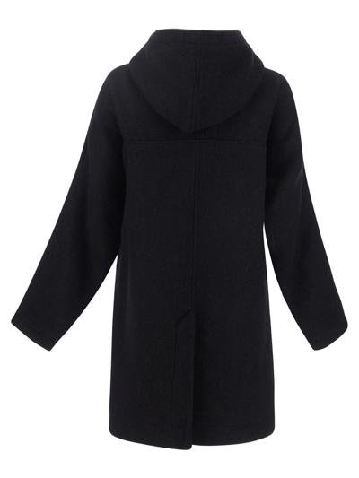 Shop Rick Owens Sealed Trench Coat In Black