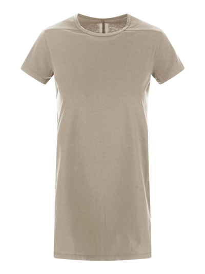 Shop Rick Owens Level T-shirt In Grey