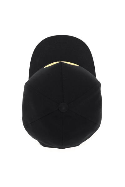 Shop Versace Medusa Baseball Hat In Black