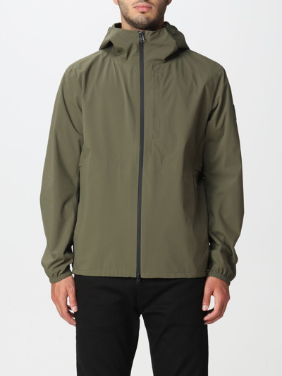 Shop Woolrich Pacific  Jacket In Technical Fabric In Green
