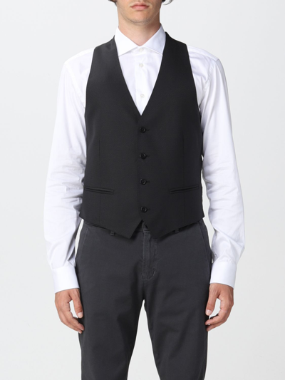 Shop Emporio Armani Suit Vest  Men Color Black