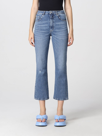 Shop Icon Denim Los Angeles Jeans  Woman In Stone Washed