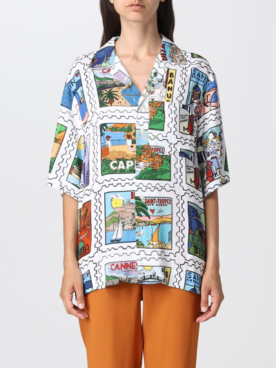 Shop Alessandro Enriquez Shirt  Women In Multicolor