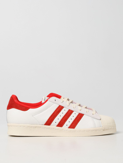 Shop Adidas Originals Superstar 82 Trainers  In Leather In White