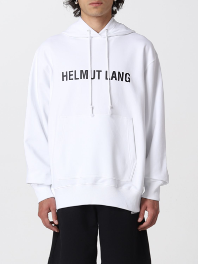 Shop Helmut Lang Sweatshirt  Men Color White