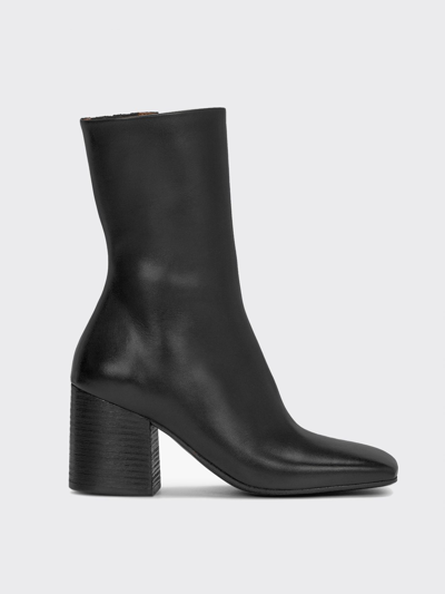Shop Marsèll Pinnetta Ankle Boot In Calfskin In Black