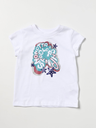 Shop Simonetta T-shirt With Graphic Print In White