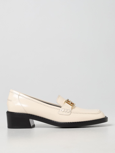 Shop Bally Loafers Women  In Yellow Cream