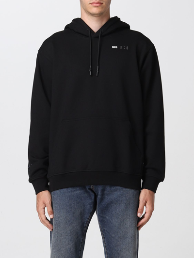 Shop Mcq By Alexander Mcqueen Icon Mcq Sweatshirt In Cotton Blend In Black