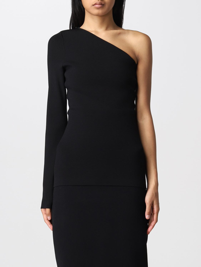 Victoria Beckham Women's One-shoulder Top In Black