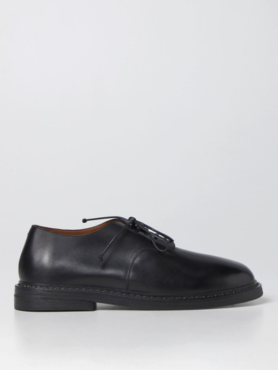 Shop Marsèll Nasello Derby In Leather In Black