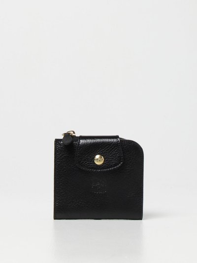 Shop Il Bisonte Cowhide Leather Wallet In Black