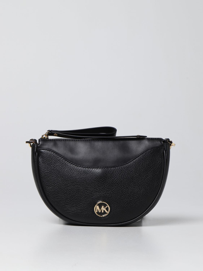 Shop Michael Michael Kors Leather Bag In Black