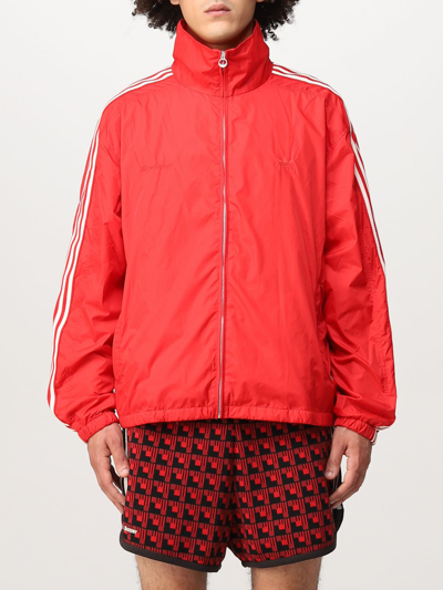 Shop Adidas Originals Jacket  Men Color Red